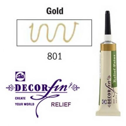 Relief 20ml Decorfin 801 Gold