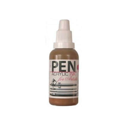 Μελάνι για αερογράφο PEN Acrilic Ink 35ml, Brown, Renesans