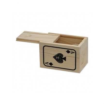 Κουτί-ατζέντα μεσαία ξύλινη, 25x19x5cm