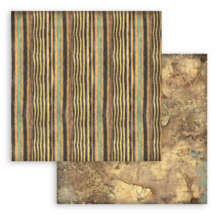 Χαρτιά scrapbooking 10τεμ, 30.5×30.5cm Stamperia, Maxi Background, Land of Pharaohs